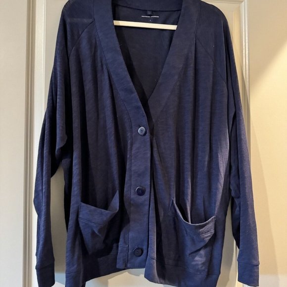 Universal Standard Sweaters - NEW Universal Standard Womens Plus Size Navy Blue Cardigan 3XL 22/24 Large NWOT
